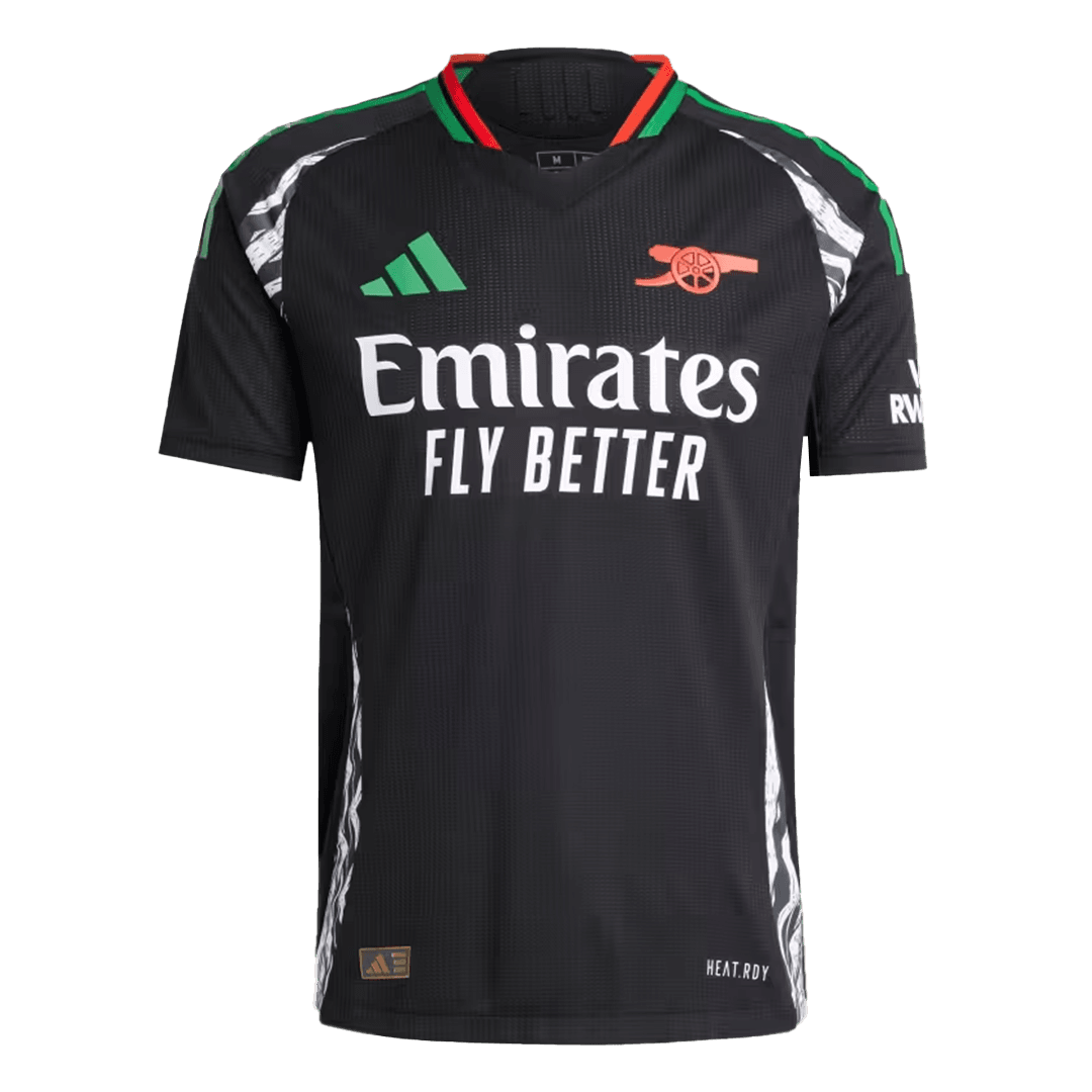 Arsenal Authentic SAKA #7 Soccer Jersey Arsenal Away Shirt 2024/25