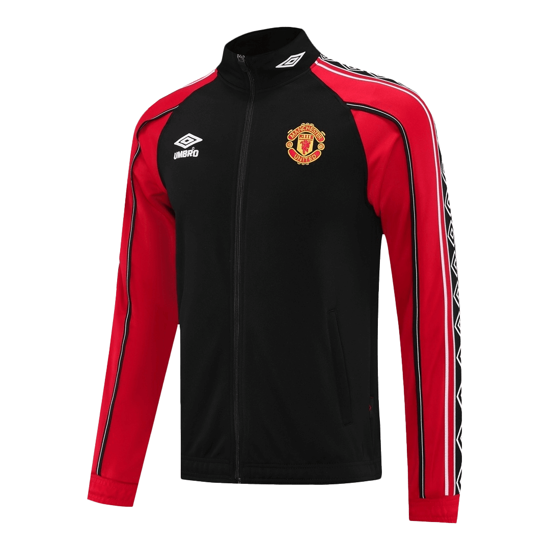 Manchester United Jacket Tracksuit 2025/26 Red&Black