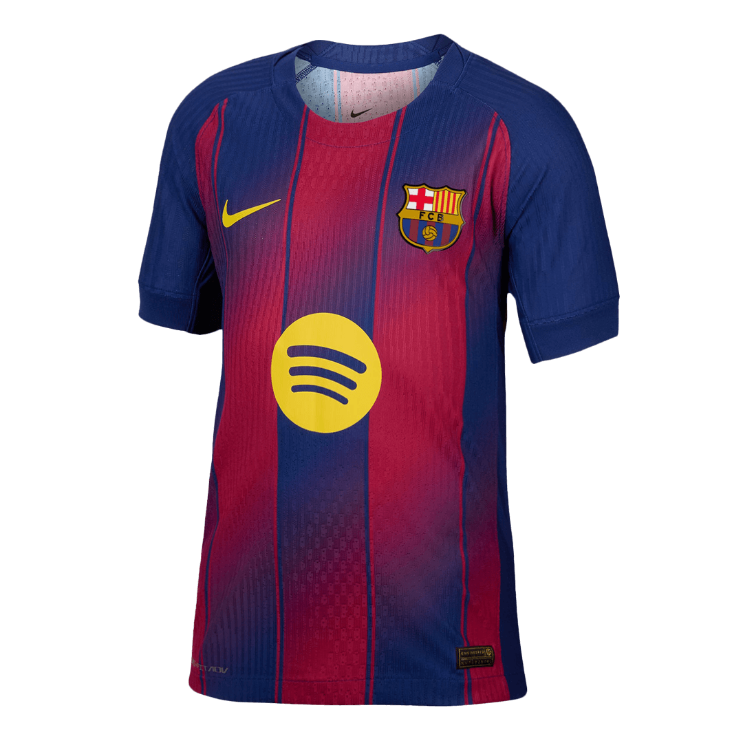 LAMINE YAMAL #10 Barcelona Home Authentic Jersey 2025/26 Kopa Trophy Edition
