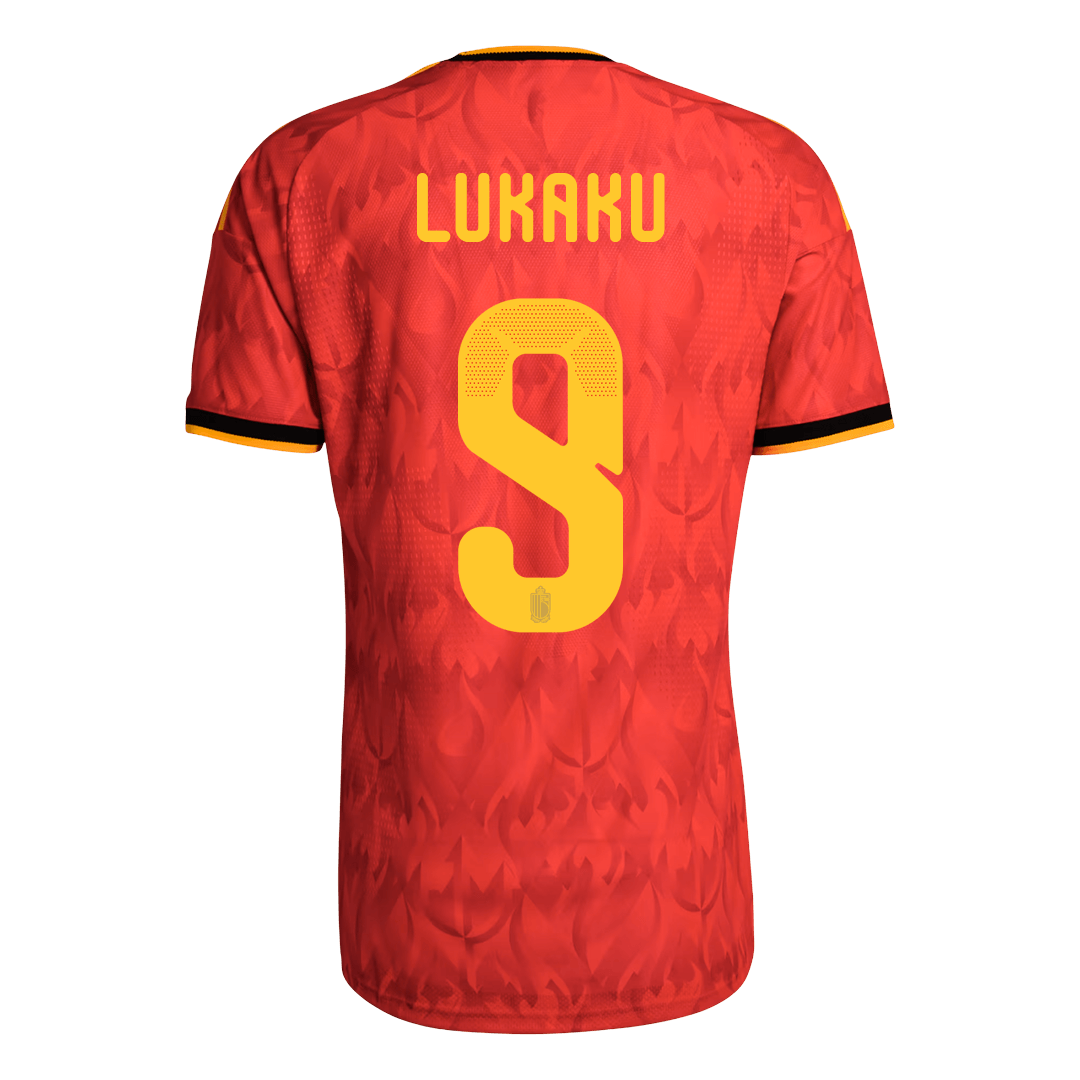 LUKAKU #9 Belgium Home Player Version Jersey World Cup 2026