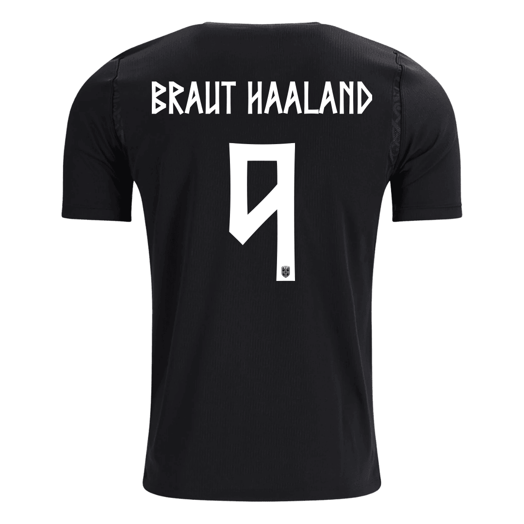 BRAUT HAALAND #9 Norway Away Soccer Jersey World Cup 2026