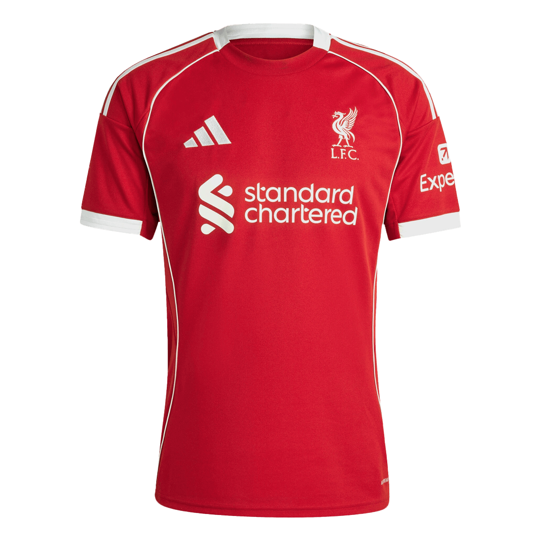 ISAK #9 Liverpool Home Soccer Jersey 2025/26