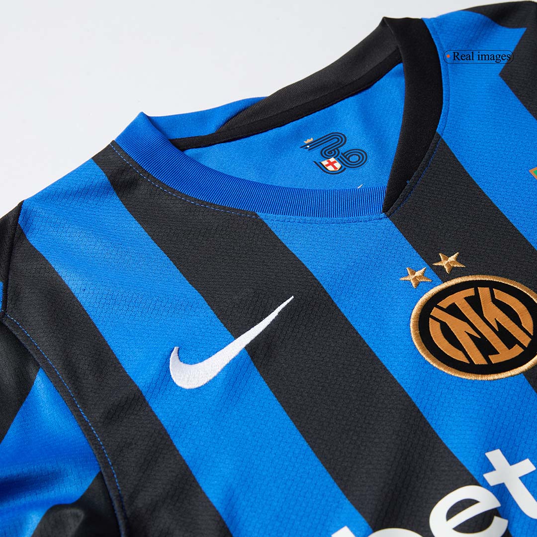 Gift-Inter Milan Soccer Jersey Home Custom Shirt 2024/25