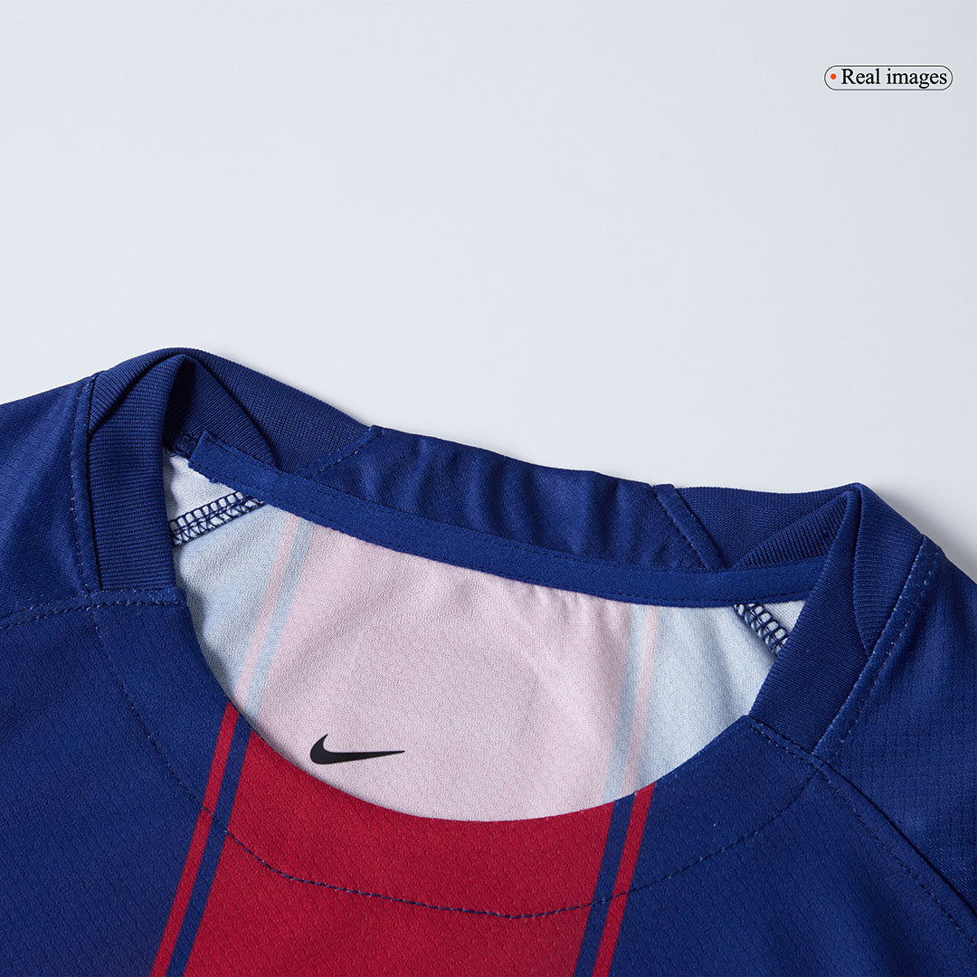 F.DE JONG #21 Barcelona Home Soccer Jersey 2025/26 -UCL
