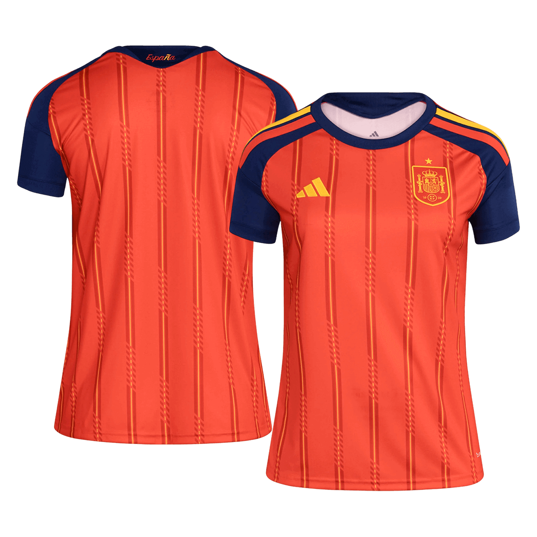 Women's Spain Home Jersey World Cup 2026