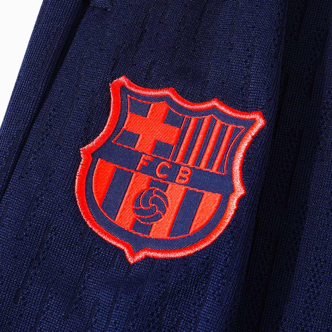 Barcelona 1/4 Zip Tracksuit 2025/26 Black&Orange